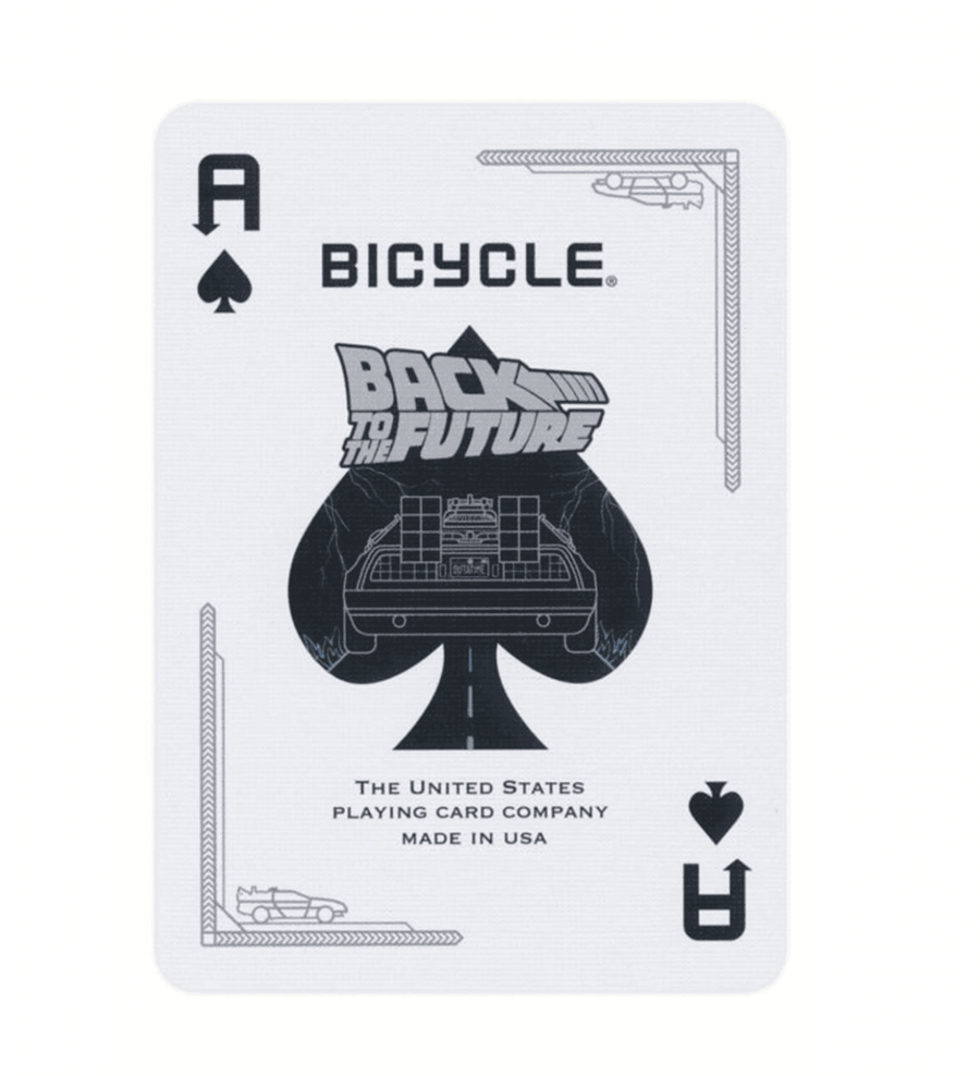 Bicycle Back to the Future Playing Cards – RarePlayingCards.com