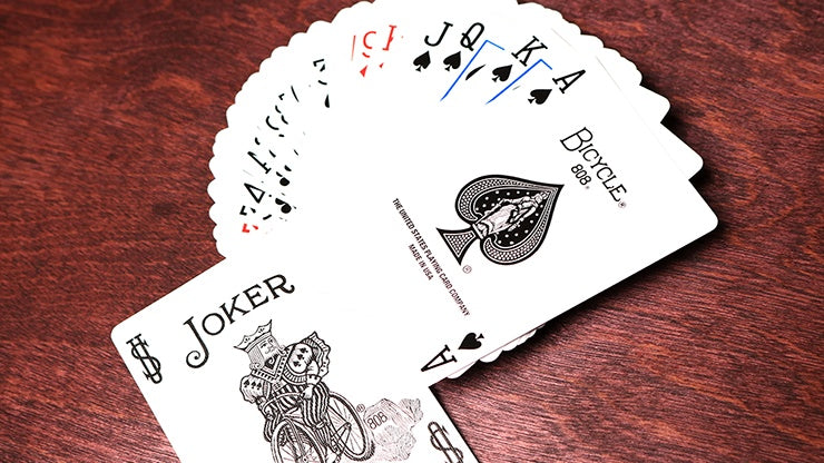 Bicycle Rider Back Playing Cards Standard Black by USPCC – Rare Bicycle Rider Back Playing Cards Standard Black by USPCC – Rare