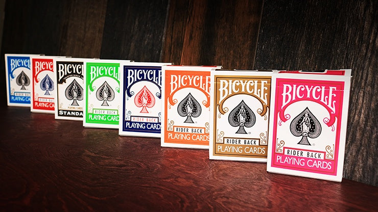 Bicycle Black Rider Back Playing Cards by US Playing Card Co.