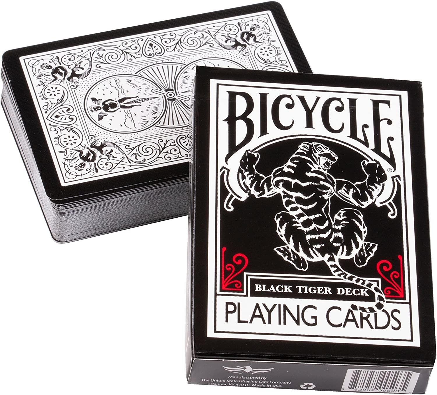 Bicycle Black Tiger Playing Cards Playing Cards by Ellusionist