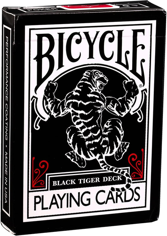 Bicycle Black Tiger Playing Cards Playing Cards by Ellusionist