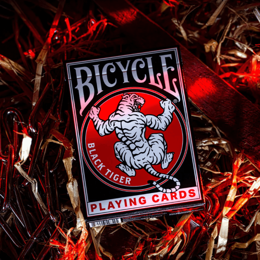 Mystery Deck - Bicycle Black Tiger Legacy Edition Playing Cards by Ellusionist