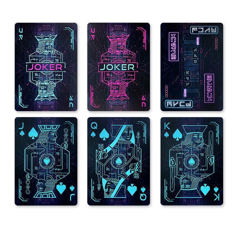 Bicycle Cyberpunk Cybercity Playing Cards By US Playing Card Co – Rare ...