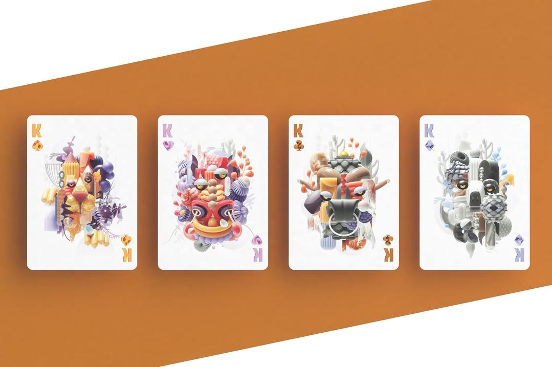 Bicycle Deep Forest Playing Cards by Riffle Shuffle Playing Card Company