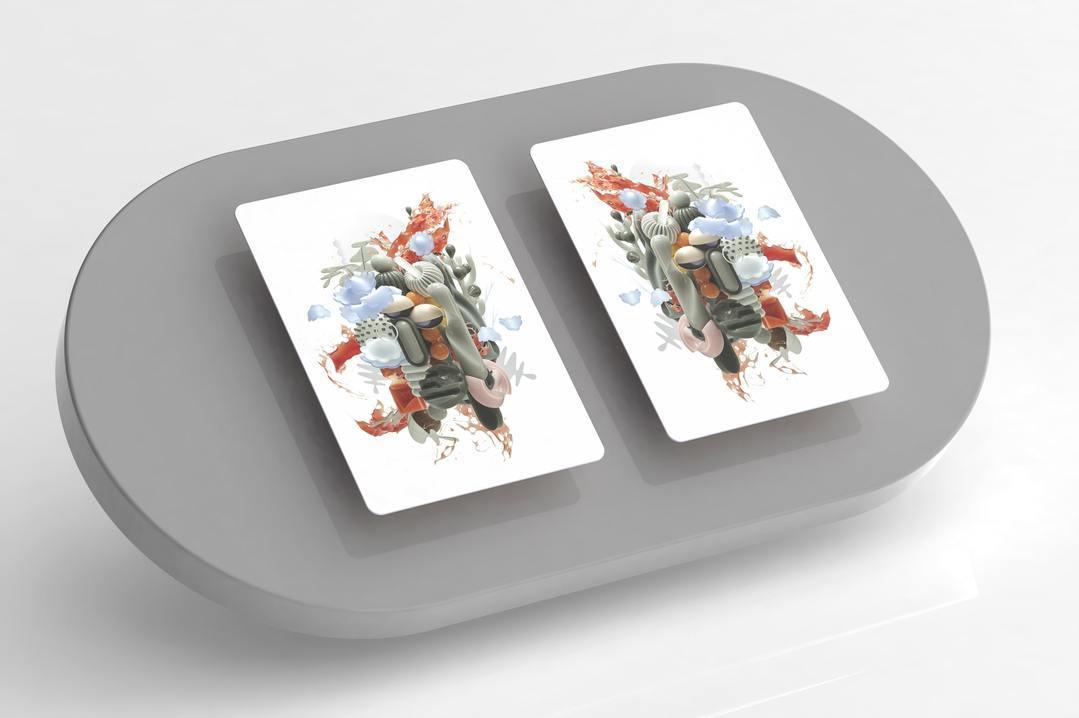 Bicycle Deep Forest Playing Cards by Riffle Shuffle Playing Card Company