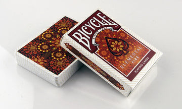 Bicycle Elemental Fire Playing Cards by Collectable Playing Cards