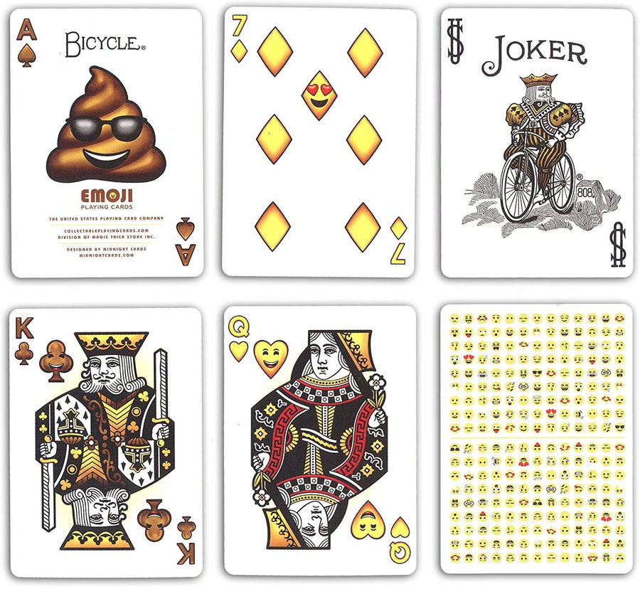 Bicycle Emoji Playing Cards* Playing Cards by Bicycle Playing Cards