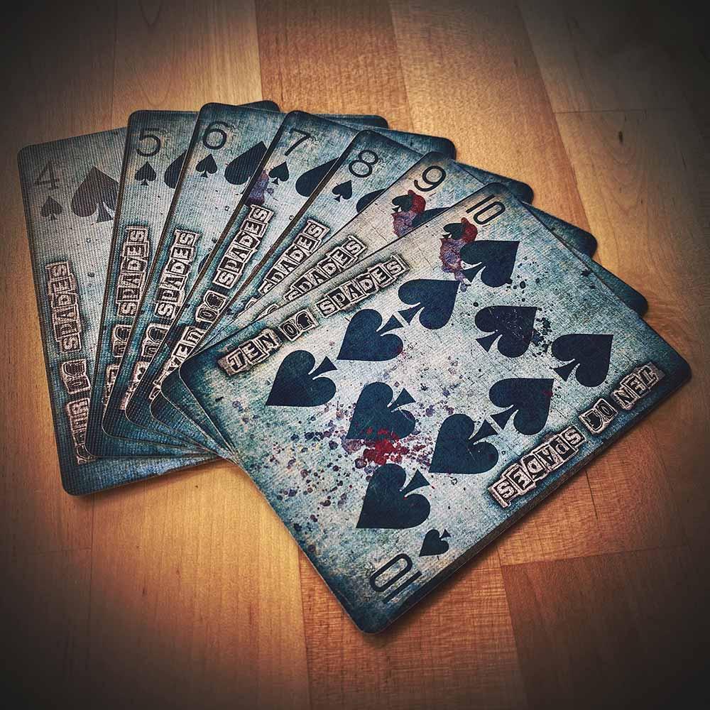 Bicycle Karnival Dead Eyes Playing Cards - X Years Edition
