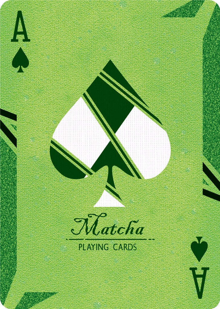 Bicycle Matcha Playing Cards by Bocopo Playing Card Co.