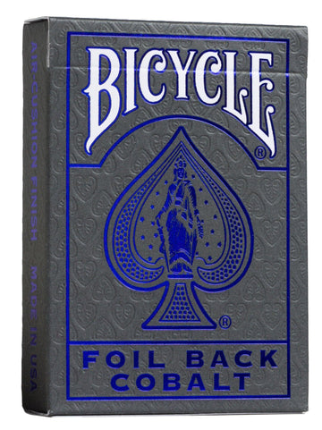 Bicycle Metalluxe Cobalt Rider Back Playing Cards - Blue Playing Cards by Bicycle Playing Cards