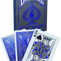 Bicycle Metalluxe Cobalt Rider Back Playing Cards Blue Rare Playing Cards