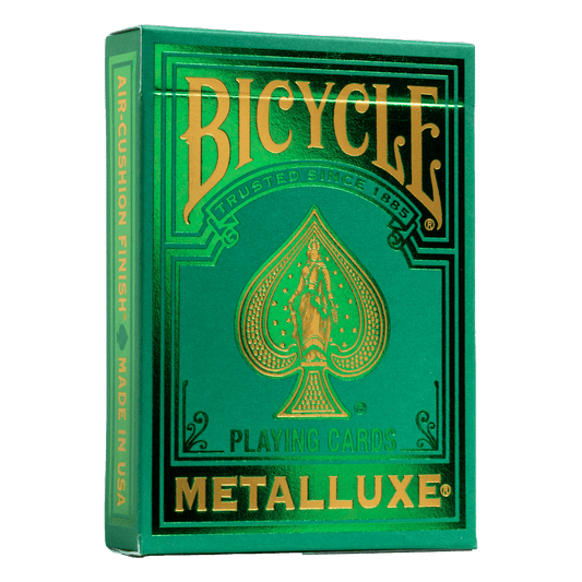 Bicycle Metalluxe Green 2022 Playing Cards Playing Cards by Bicycle Playing Cards