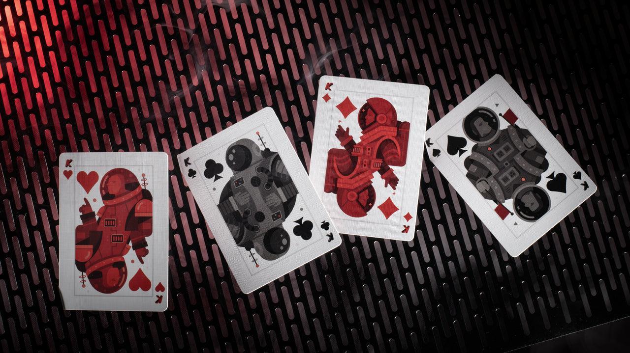 Bicycle Playing Cards - Retro Rocket Playing Cards by Penguin Magic