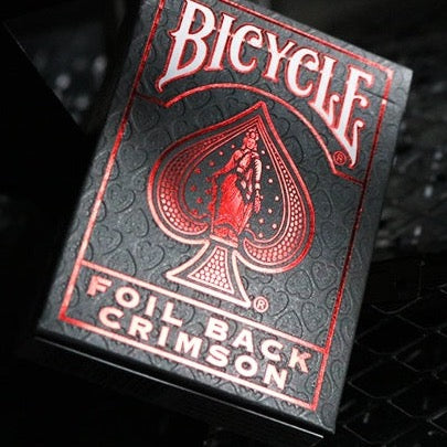 Bicycle Metalluxe Playing Cards - Red – RarePlayingCards.com