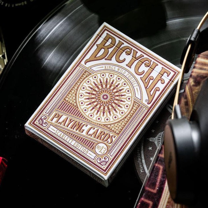 Scarlett Bicycle - Standard Edition Playing Cards by Kings Wild Project
