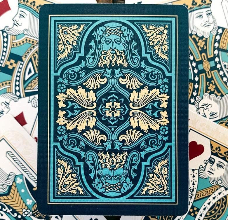  Bicycle Sea King Premium Playing Cards, 1 Deck : Toys & Games