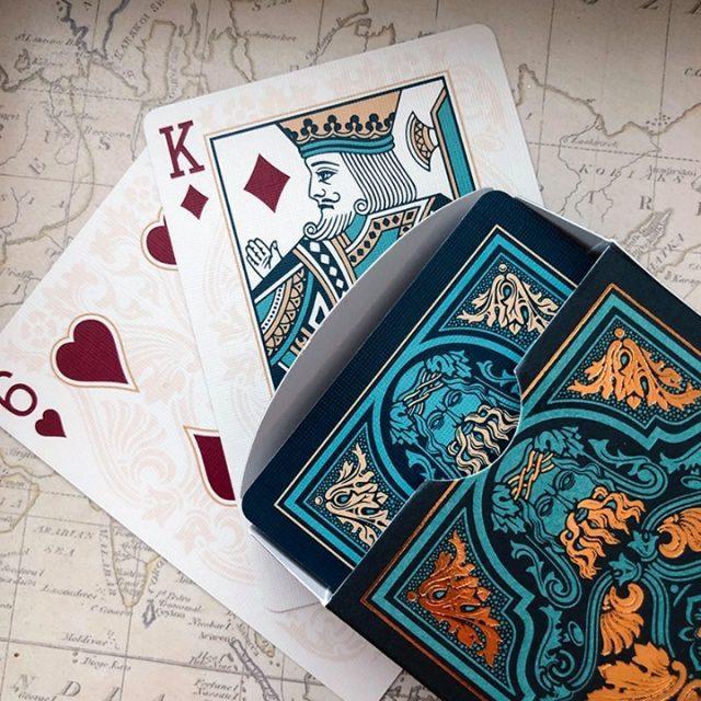 Bicycle Sea King Playing Cards by USPCC Playing Cards by Bicycle Playing Cards