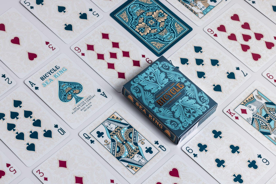 Bicycle Sea King Playing Cards by USPCC Playing Cards by Bicycle Playing Cards