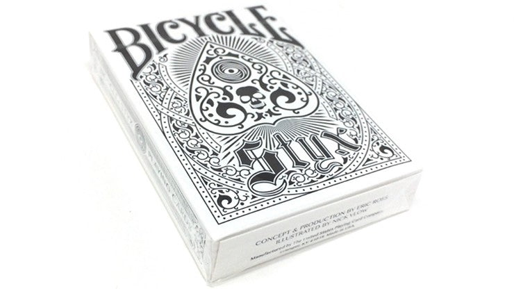 Bicycle Styx Playing Cards - White Playing Cards by US Playing Card Co.