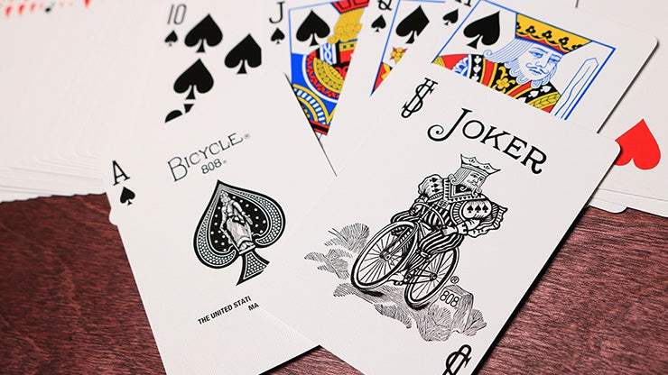 Bicycle Turquoise Rider Back Playing Cards by US Playing Card Co.