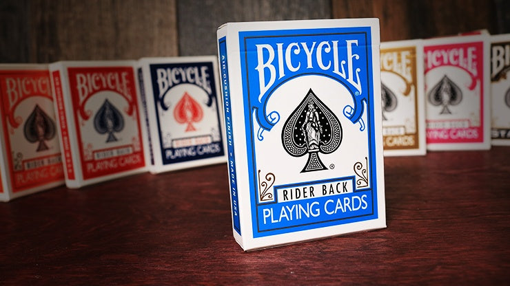 Bicycle Turquoise Rider Back Playing Cards by US Playing Card Co.