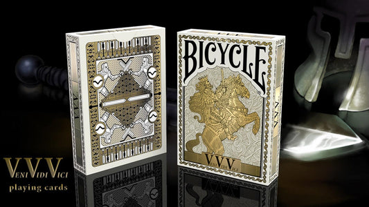 Bicycle Veni Vidi Vici Metallic Playing Cards Playing Cards by Bicycle Playing Cards
