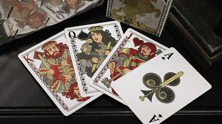 Bicycle Veni Vidi Vici Metallic Playing Cards Playing Cards by Bicycle Playing Cards