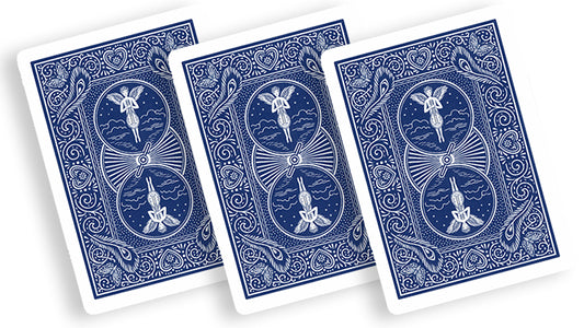 Bicycle® 809 Mandolin Blue Playing Cards by US Playing Card Co.