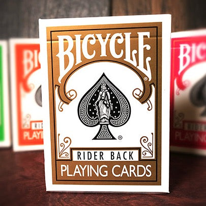 Bicycle® Gold Rider Back Playing Cards by US Playing Card Co.
