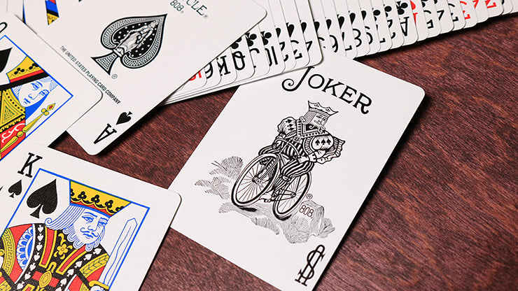 Bicycle Green Rider Back Playing Cards by US Playing Card Co.