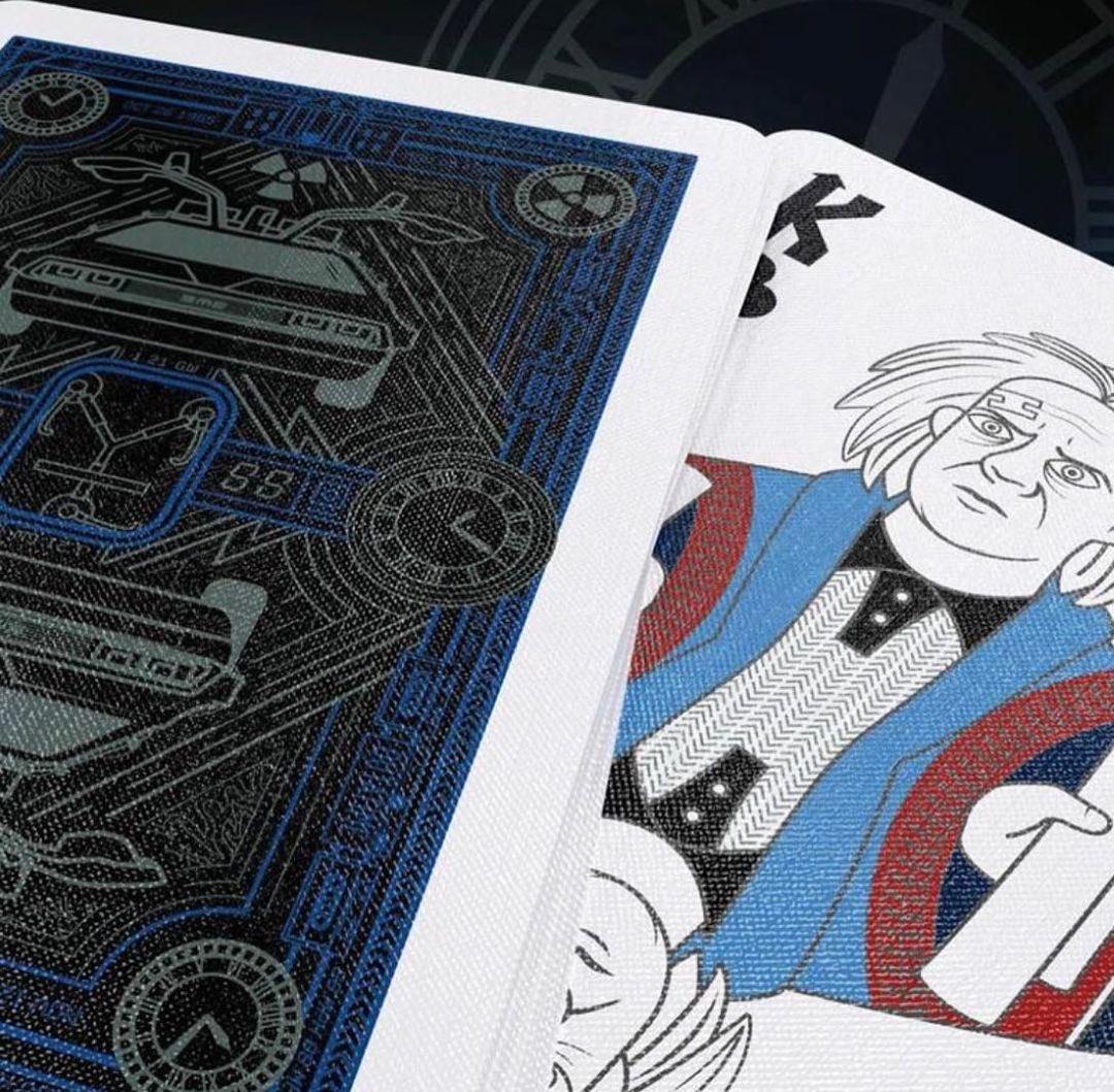 Bicycle Back to the Future Playing Cards Playing Cards by Bicycle Playing Cards