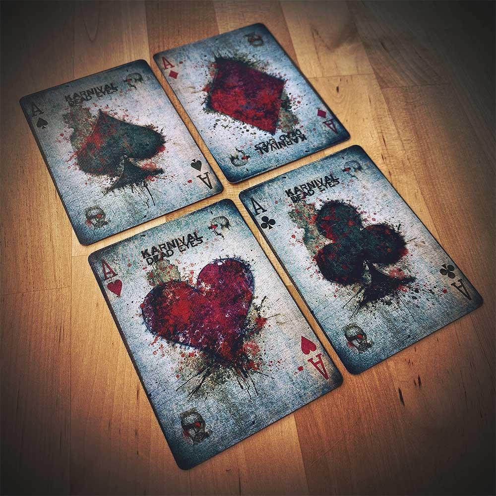 Bicycle Karnival Dead Eyes Playing Cards - X Years Edition Playing Cards by Bicycle Playing Cards