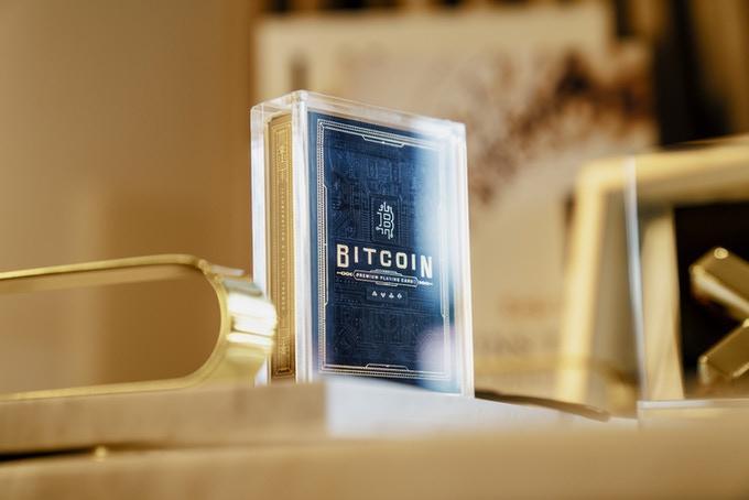 Bitcoin (Black) Playing Cards by Patrick Kun