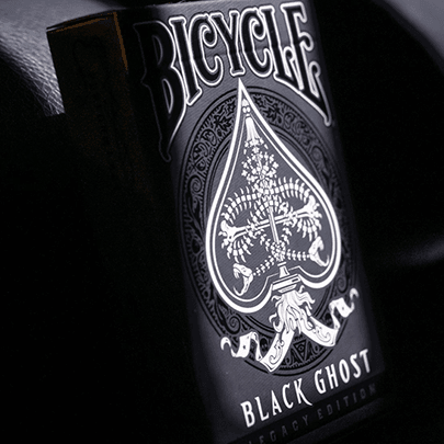 Bicycle Black Ghost Legacy Edition - V2 Playing Cards Playing Cards by Ellusionist