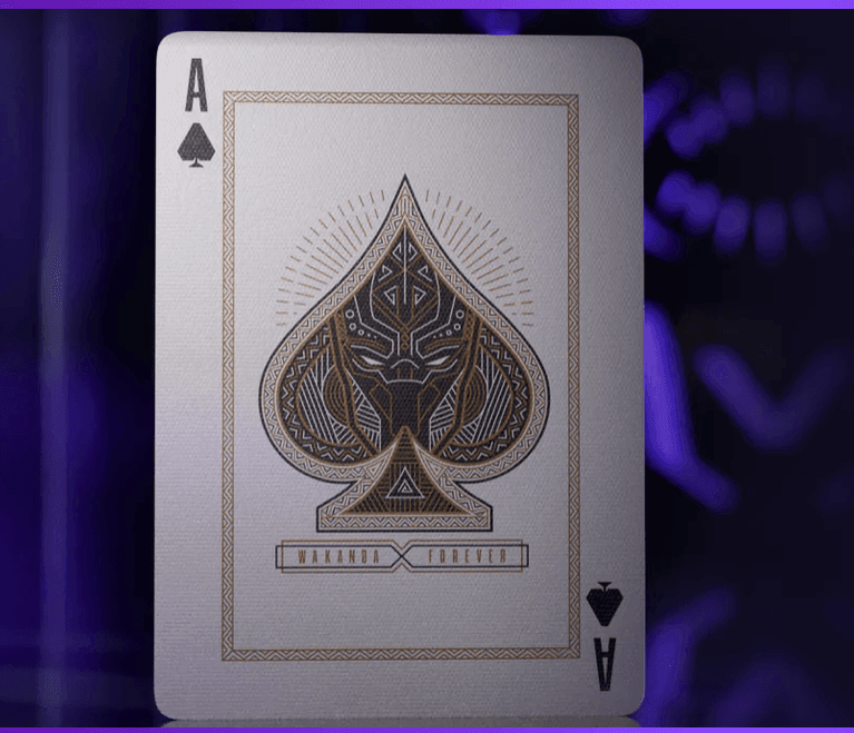 Black Panther Playing Cards Playing Cards by Theory11