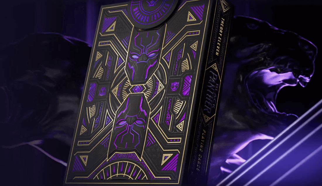 Black Panther Playing Cards Playing Cards by Theory11