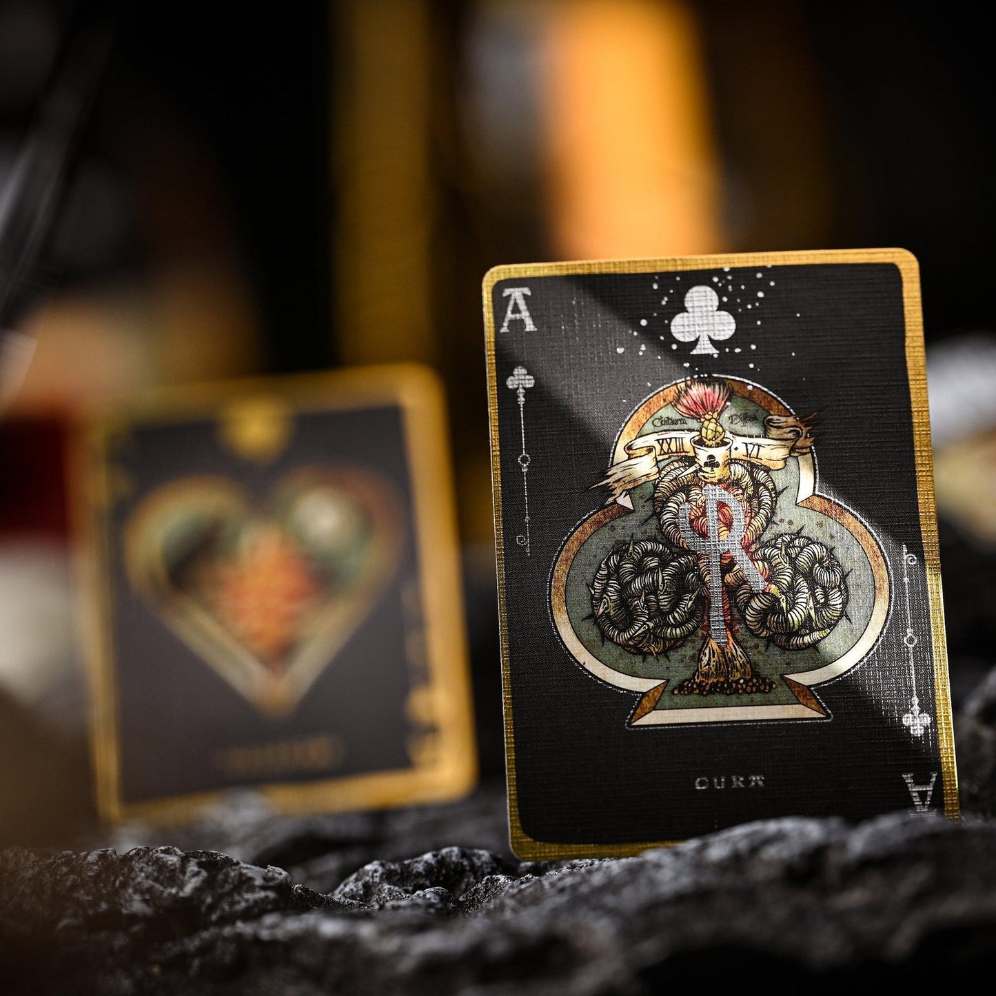 Black Requiem Counterspell Playing Cards Playing Cards by Stockholm 17