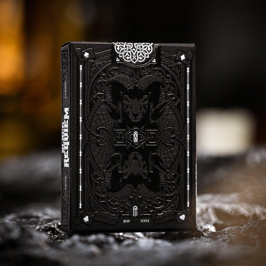 Black Requiem Counterspell Playing Cards Playing Cards by Stockholm 17