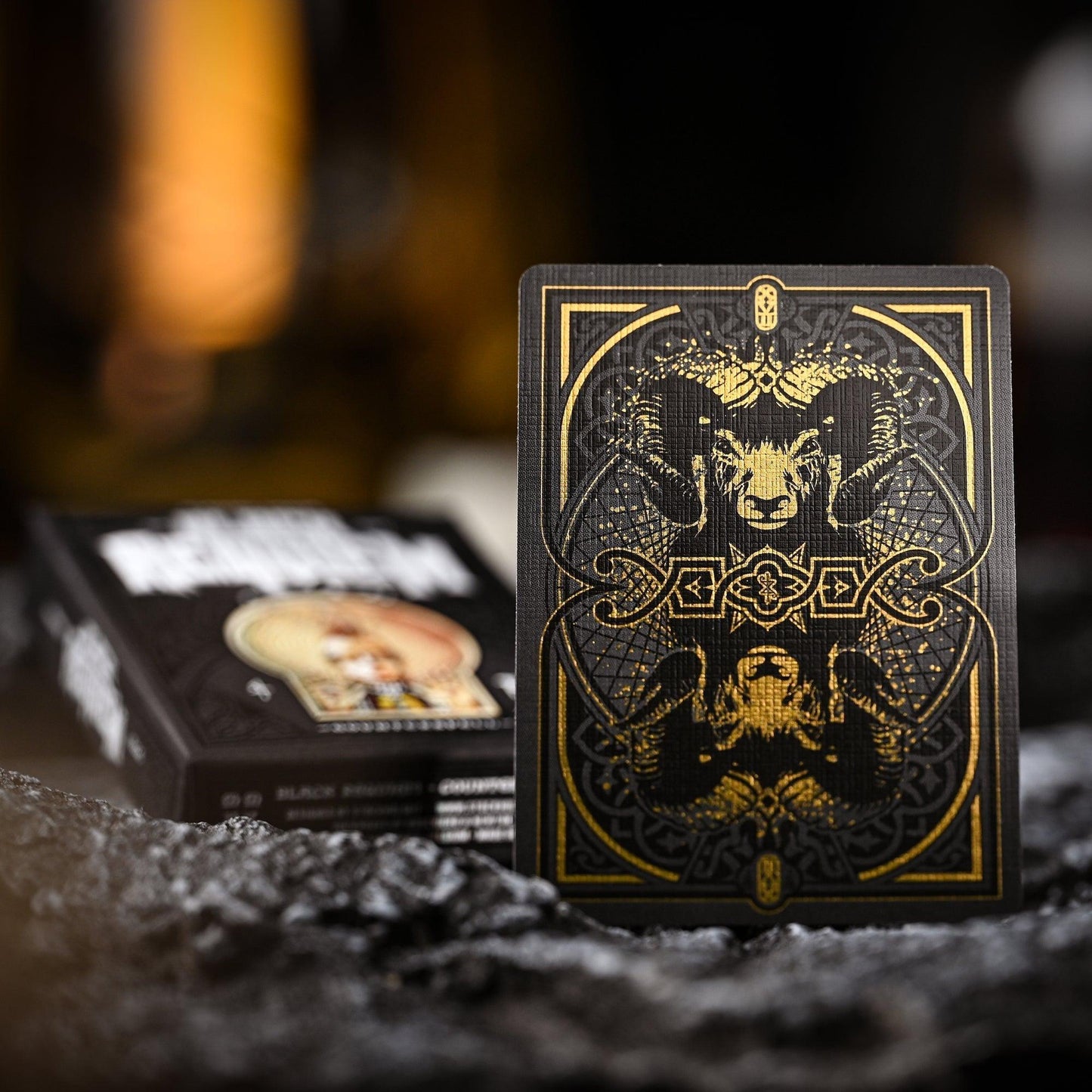 Black Requiem Counterspell Playing Cards Playing Cards by Stockholm 17