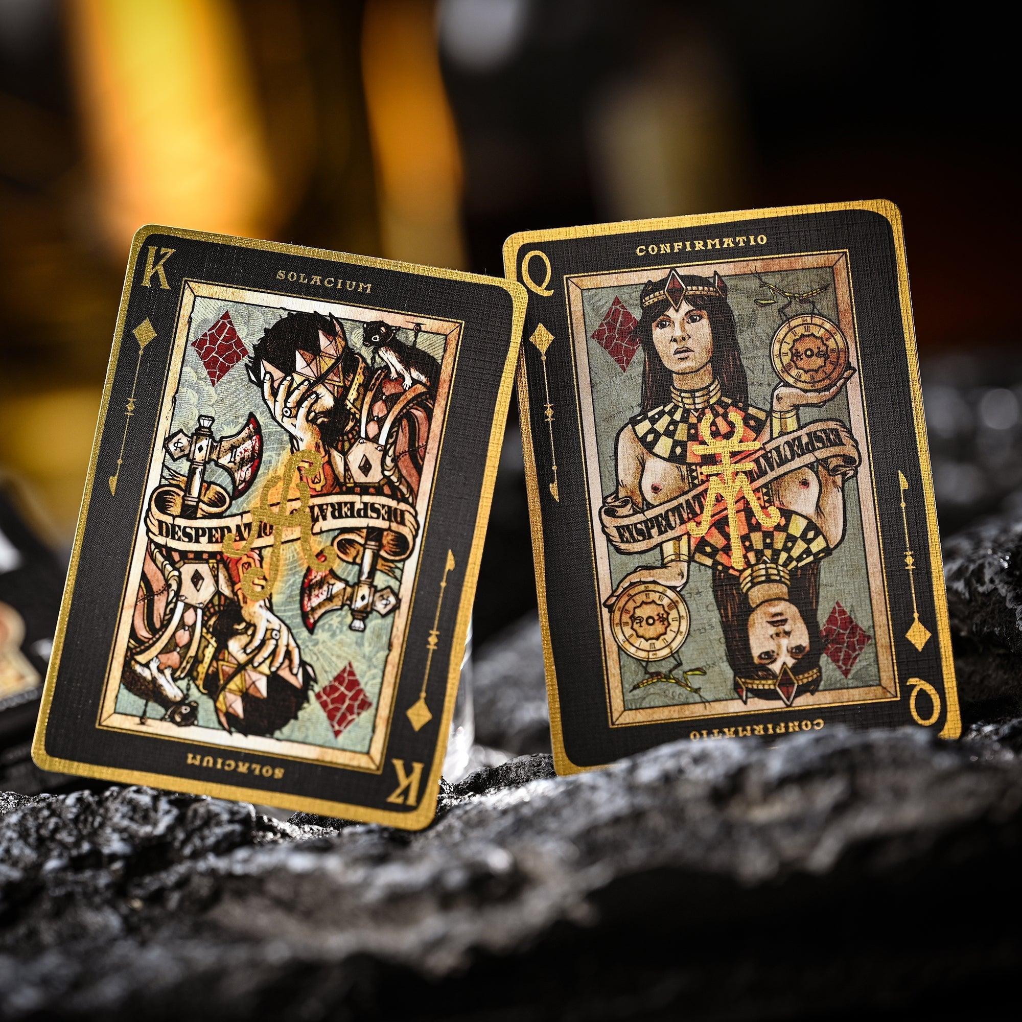 Black Requiem Counterspell Playing Cards by Stockholm17 – Rare Playing ...