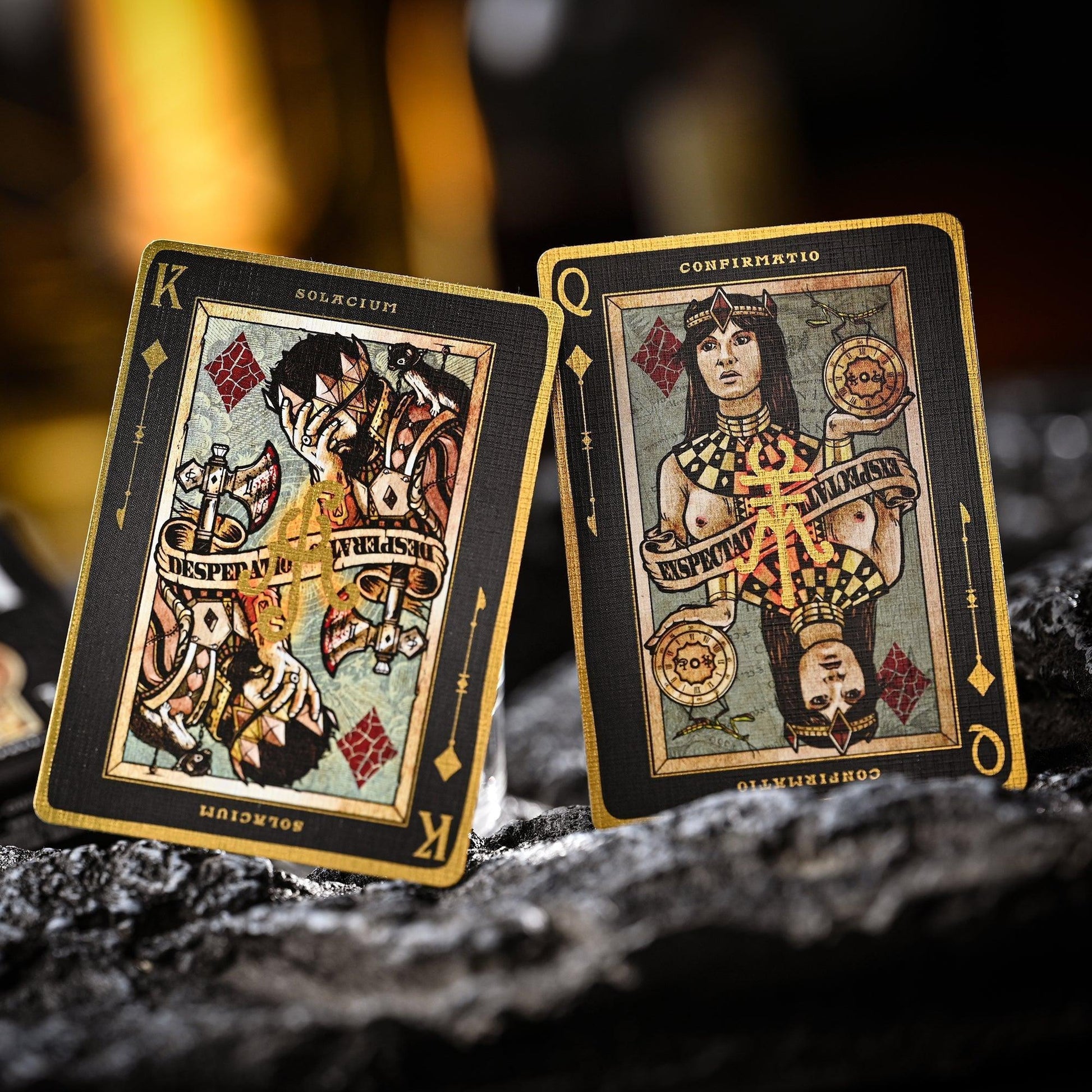 Black Requiem Counterspell Playing Cards Playing Cards by Stockholm 17