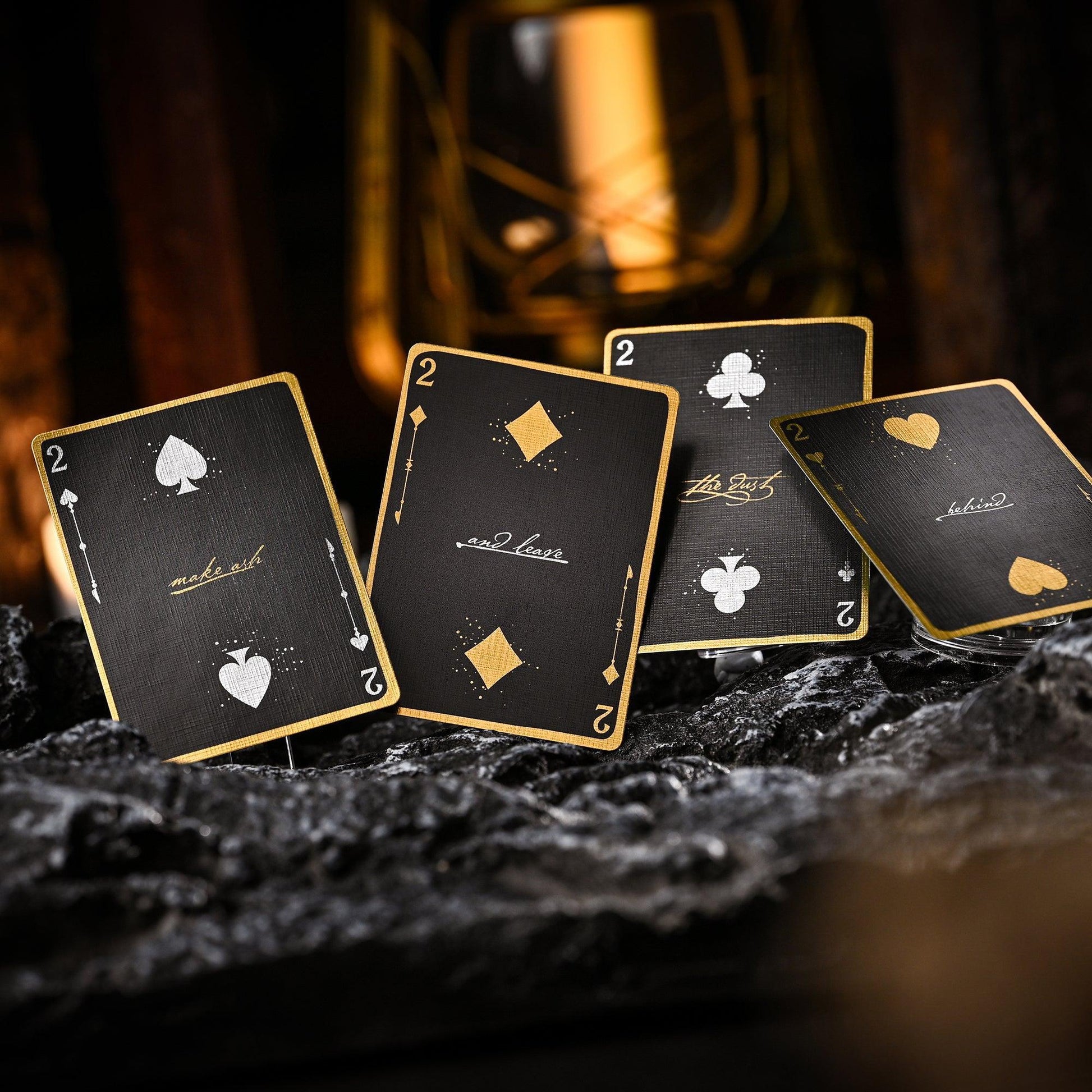 Black Requiem Counterspell Playing Cards Playing Cards by Stockholm 17