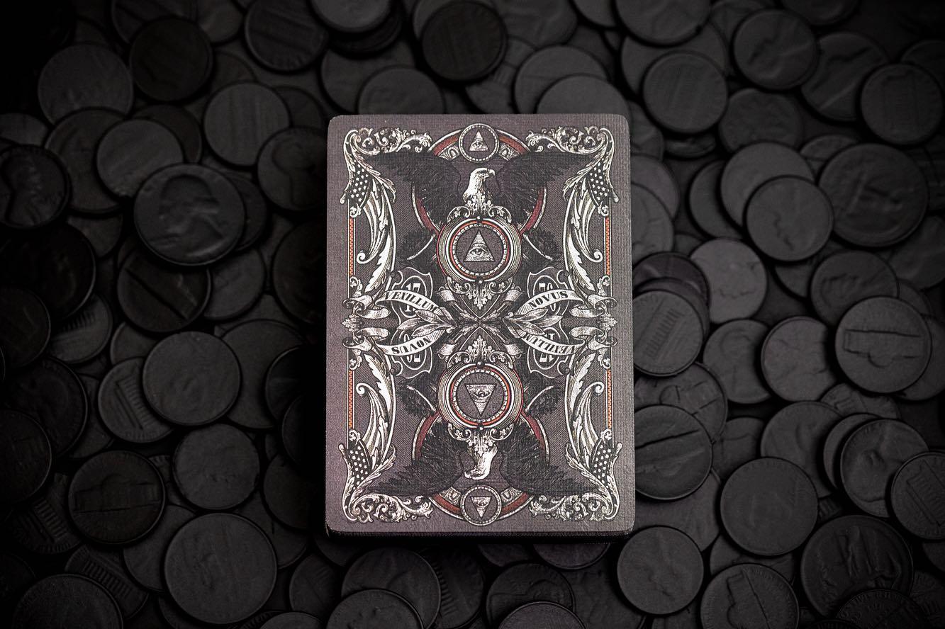 Black Reserve Note Playing Cards by Kings Wild Project
