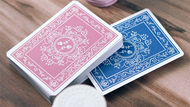 Black Roses Altrosa Playing Cards by Daniel Schneider