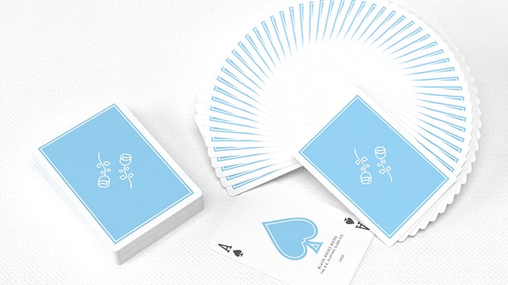Black Roses Hotel V2 Playing Cards Playing Cards by Daniel Schneider