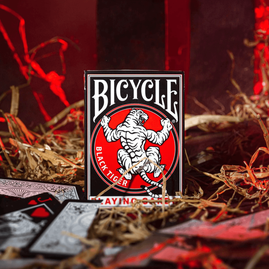Mystery Deck - Bicycle Black Tiger Legacy Edition Playing Cards by Ellusionist