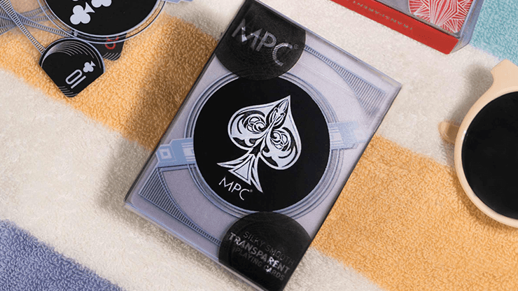 Black Transparent Playing Cards Playing Cards by MPC