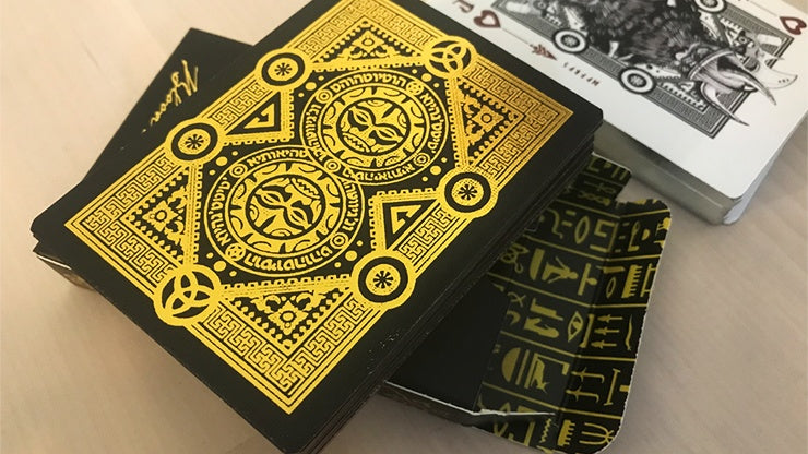 Blood and Beast (Gold-Gilded) Playing Cards* Playing Cards by RarePlayingCards.com