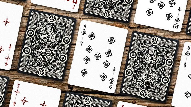 Blood and Beast (Silver) Playing Cards* Playing Cards by RarePlayingCards.com