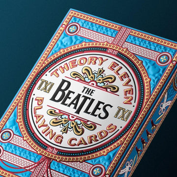 The Beatles Playing Cards - Blue Playing Cards by Theory11